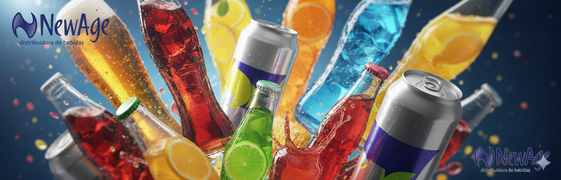 Variedade de Bebidas NewAge